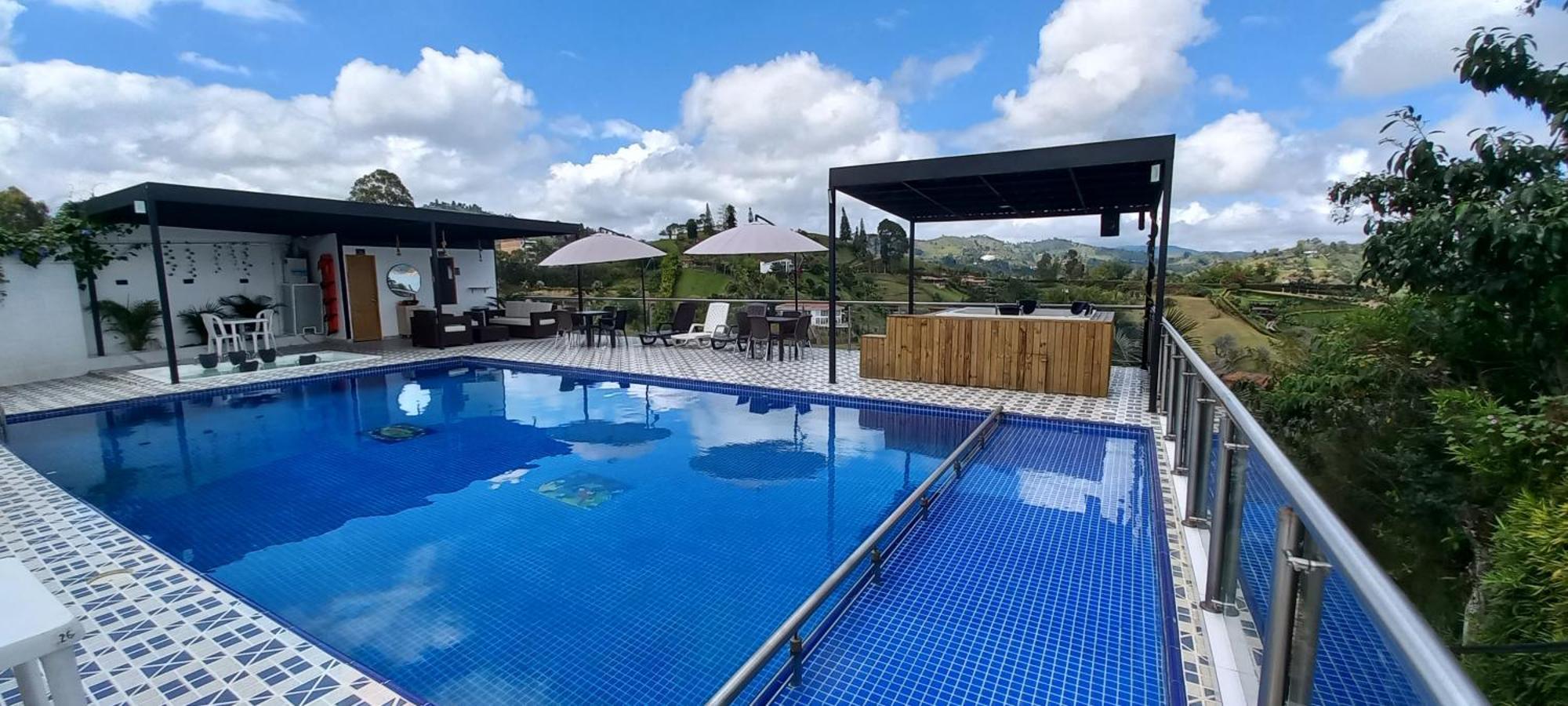 Hotel Mirador Cielo Blue El Penol  Eksteriør bilde