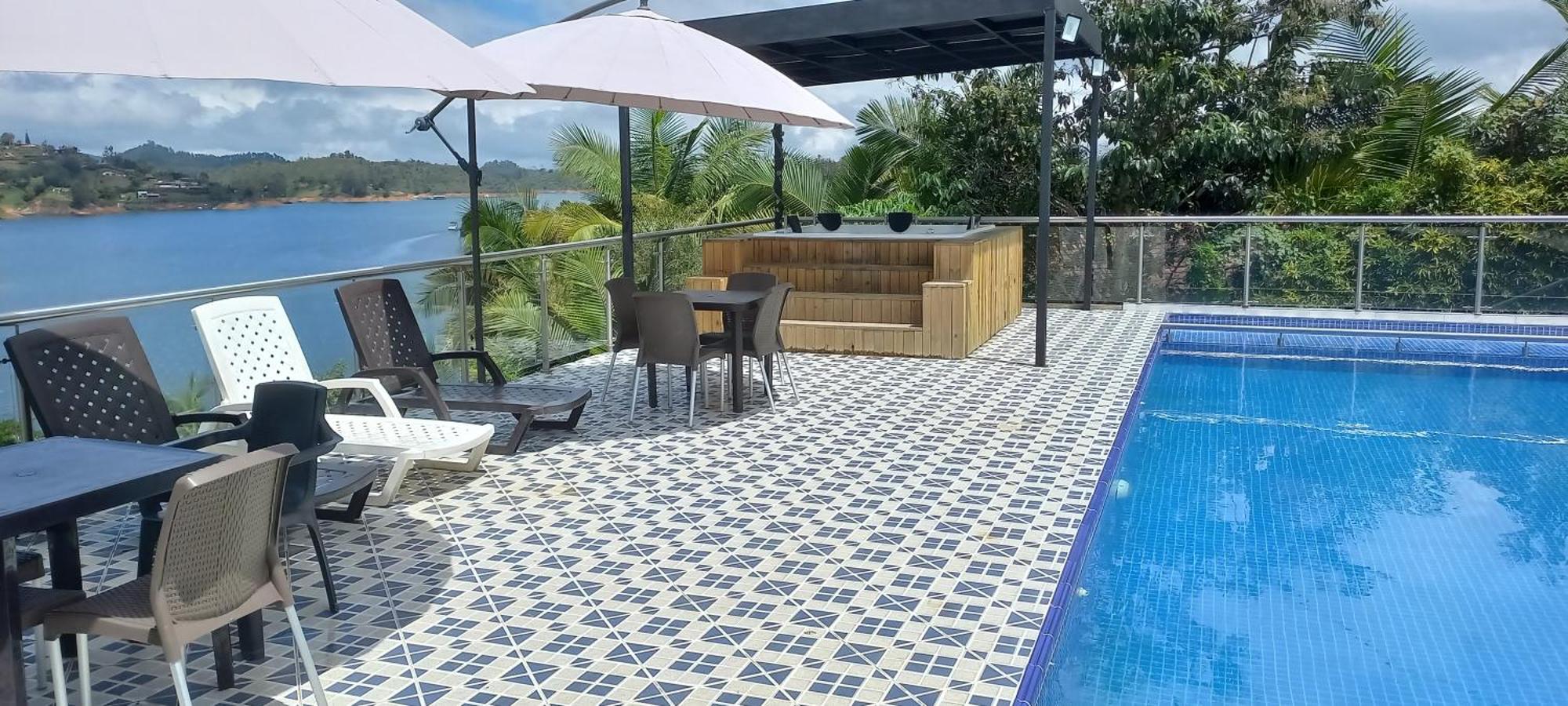 Hotel Mirador Cielo Blue El Penol  Eksteriør bilde