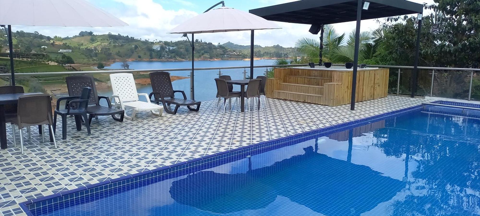 Hotel Mirador Cielo Blue El Penol  Eksteriør bilde