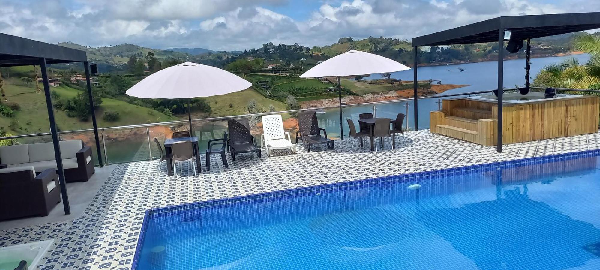 Hotel Mirador Cielo Blue El Penol  Eksteriør bilde