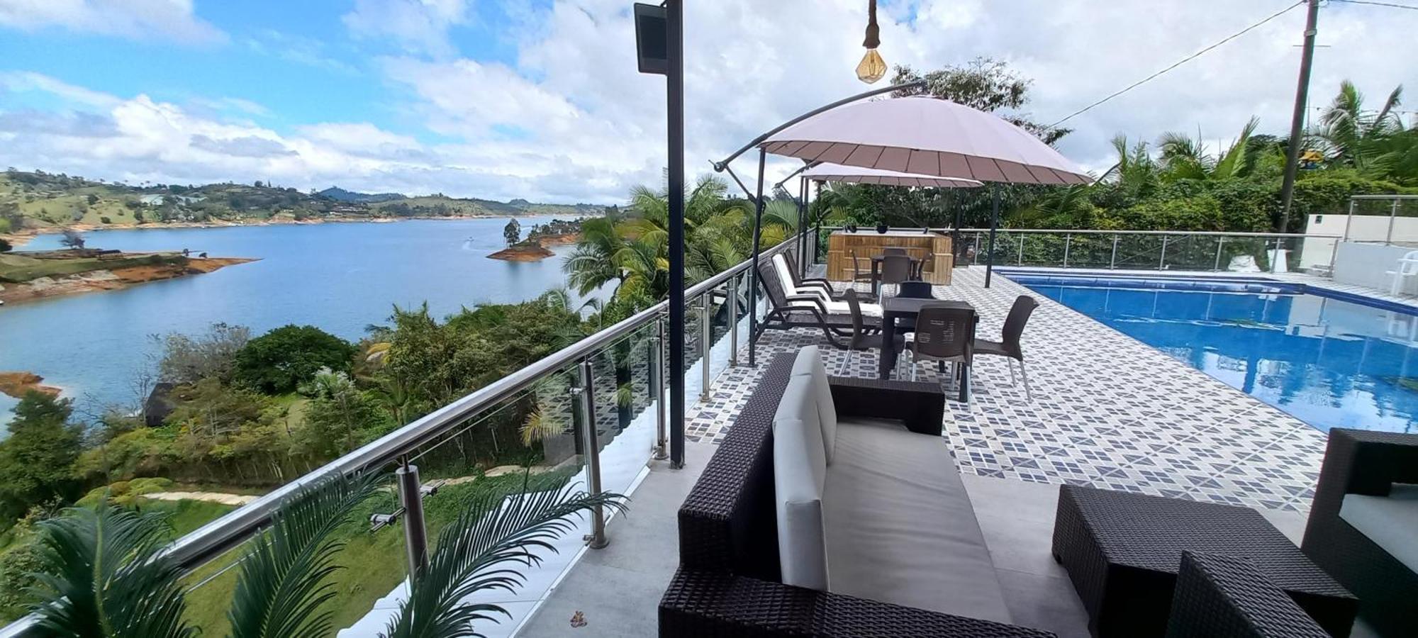 Hotel Mirador Cielo Blue El Penol  Eksteriør bilde